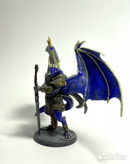 Миниатюра DnD драконорождённый паладин / воин / жр