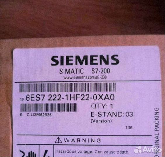 Пром автоматика Siemens