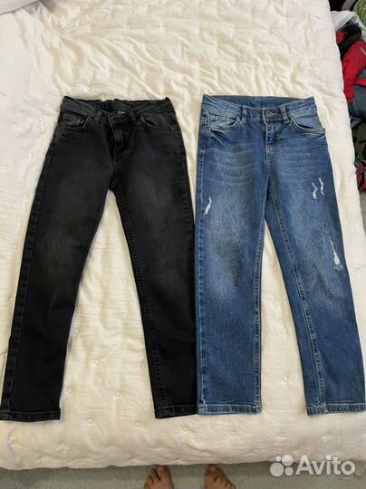 Джинсы Waikiki, рубашки 134-140