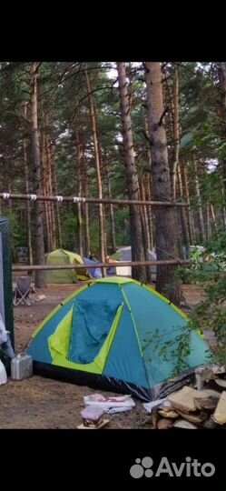 Палатка туристическая 4 местная