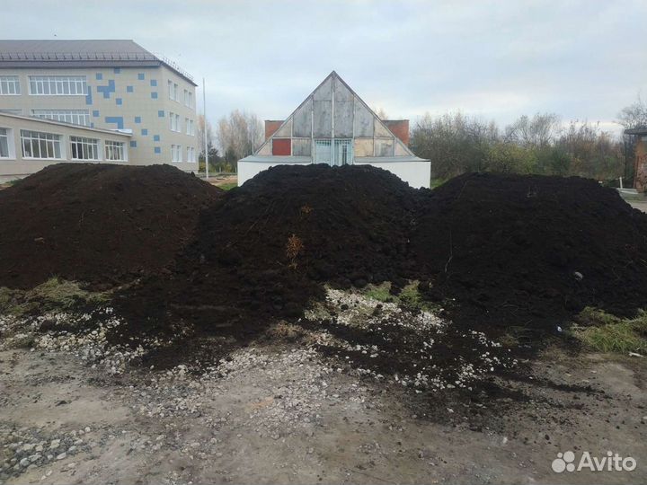 Перегной навоз торф