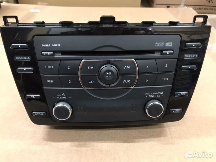 Оригинальная штатная магнитола Mazda 6GH 2012 г.в