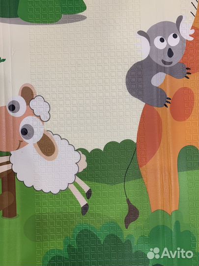 Детский игровой коврик складной