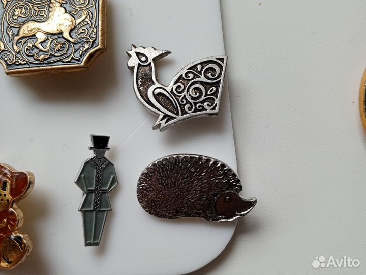 Брошки советские СССР