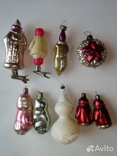 Елочные игрушки СССР