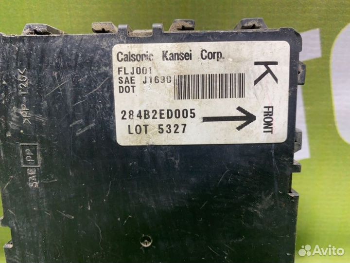 Блок комфорта Nissan Tiida Latio SC11 HR15 2008