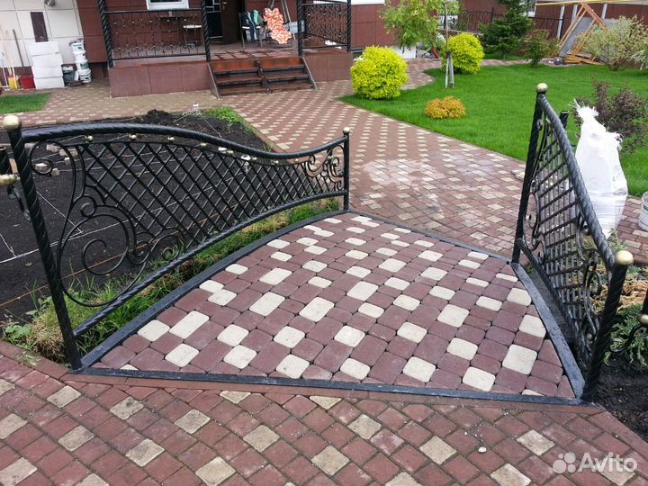 Укладка тротуарной плитки Благоустройство