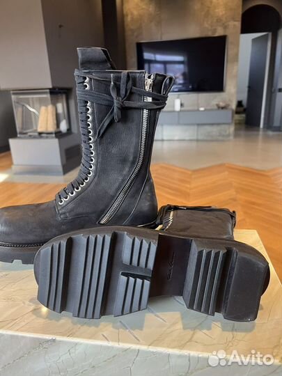 Rick owens megatooth новые оригинал ботинки