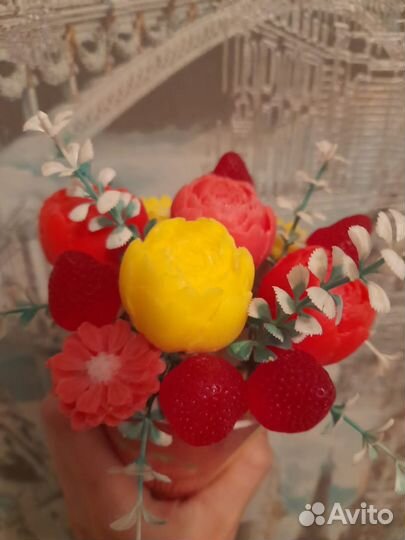 Мыло ручной работы букеты