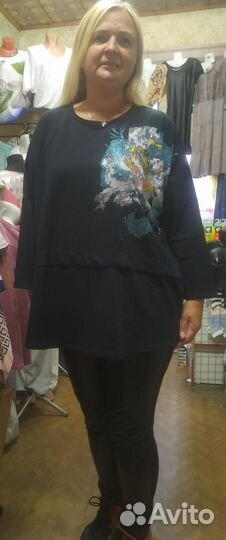 Блуза, туника 58,60,62,64