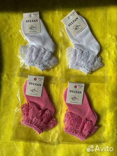 Носки для девочки 1-2