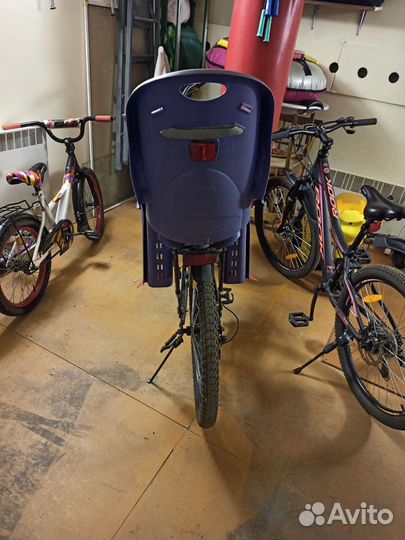 Детское велокресло на багажник, багажник