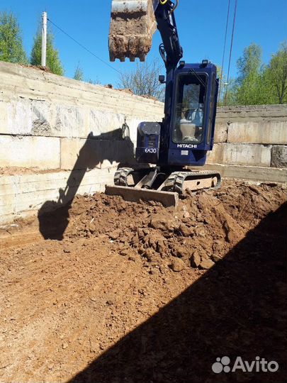 Услуги мини экскаватора Химки