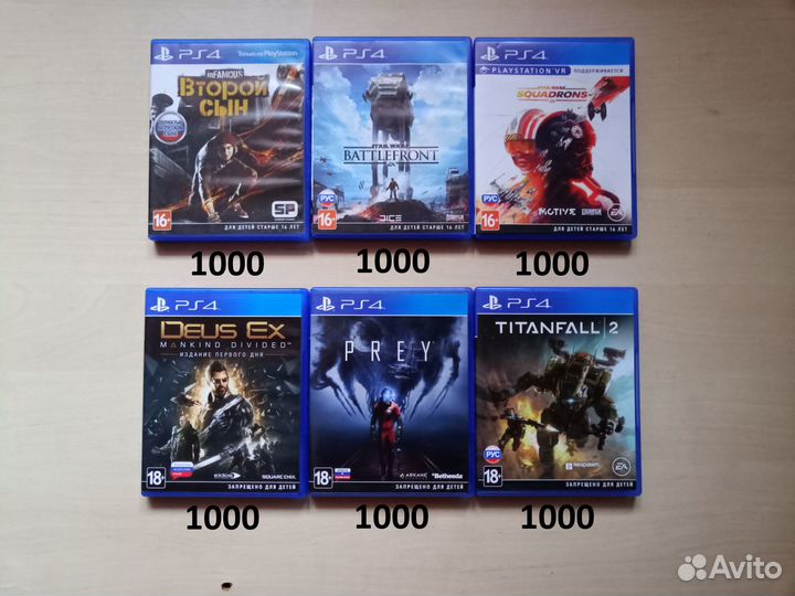 Игры PS4