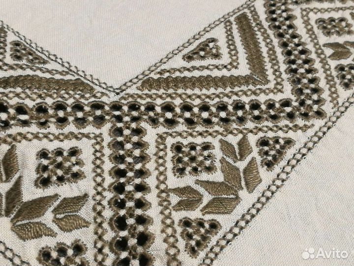 Скатерть и салфетки лен