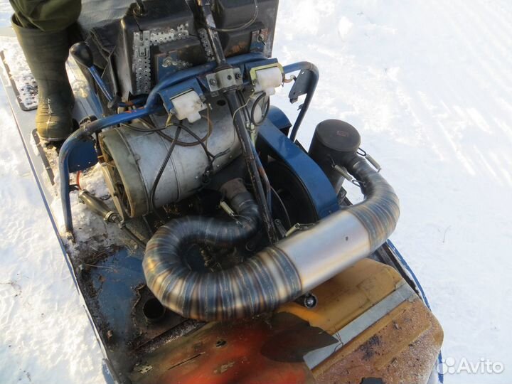 Глушитель на буран (резонатор)