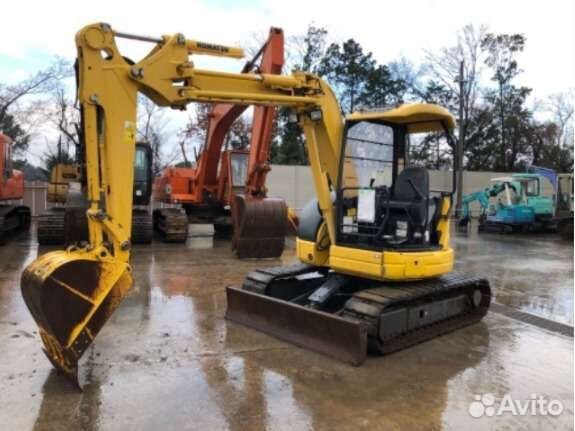 Экскаватор Мини-экскаватор. Ямобур
