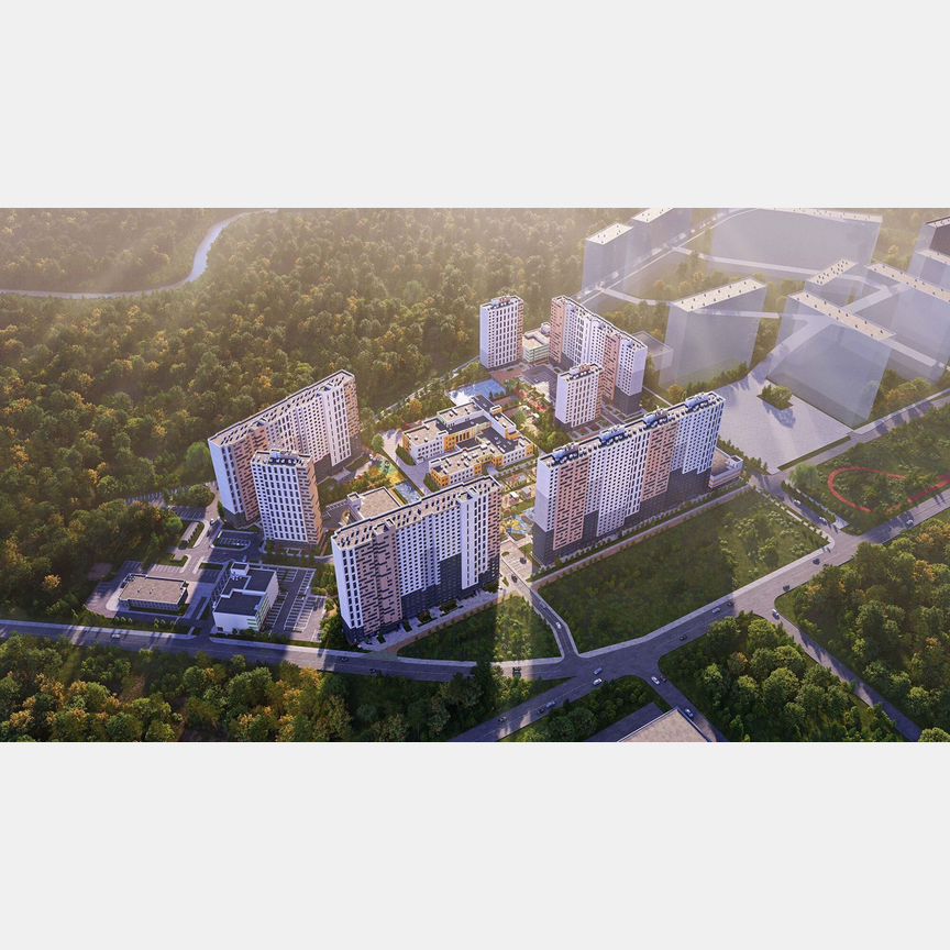 1-к. квартира, 32,8 м², 5/24 эт.