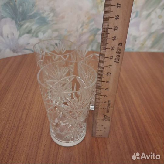 Хрустальные стаканы