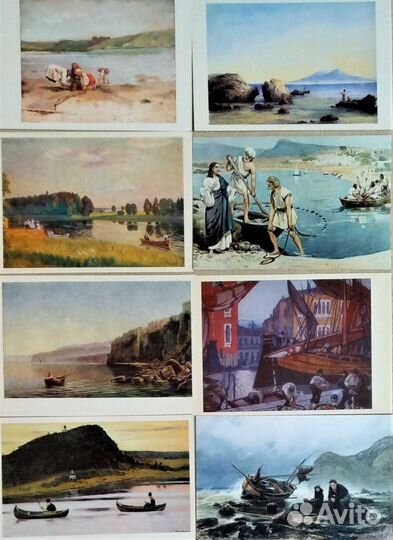 Открытки. Рыбалка