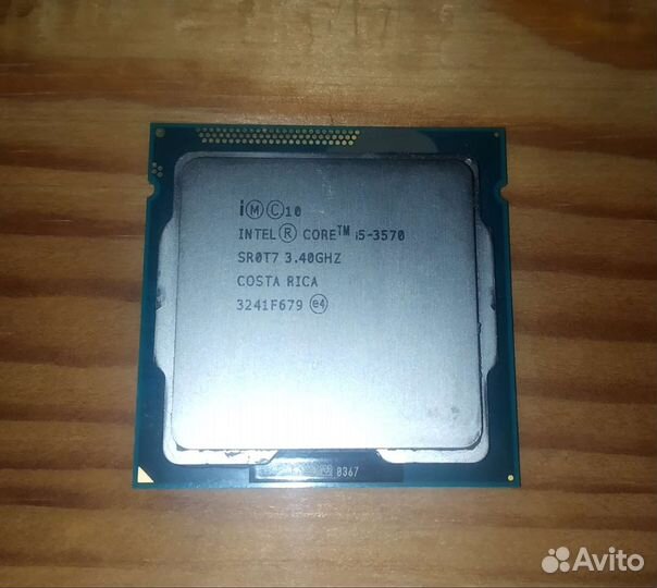 Процессор intel core i5 3570, сокет 1155
