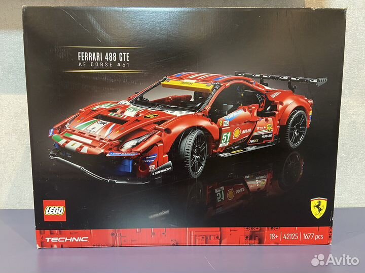 Lego Technic 42125 Ferrari 488 GTE