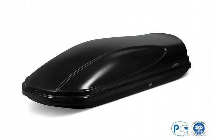 Бокс на крышу Koffer A-430 (1780x760) чёрный