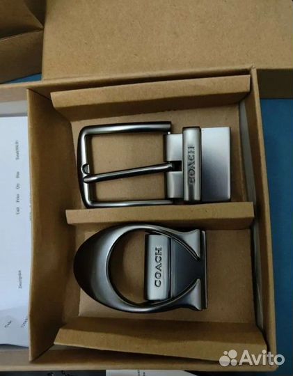 Ремень кожаный Coach