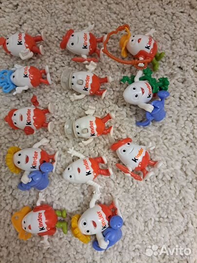 Игрушки из киндер сюрпризов