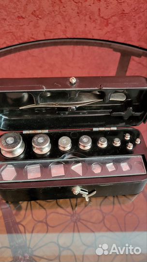 Вещи СССР. Мини шахматы.Разновесы. Часы- брелок