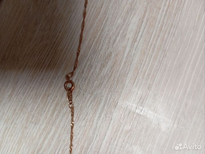 Золотая цепь 585 пробы