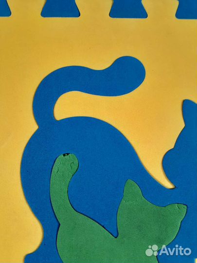 Мягкий пол для детей пазл