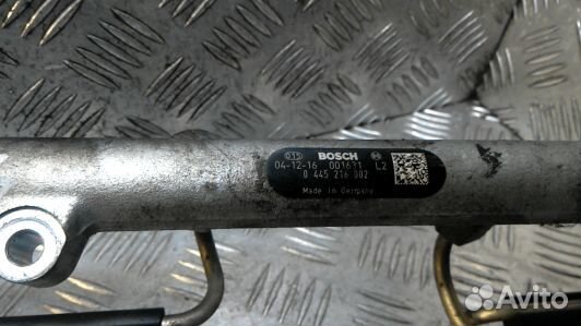 Топливная рампа дизельная land rover range rover 3