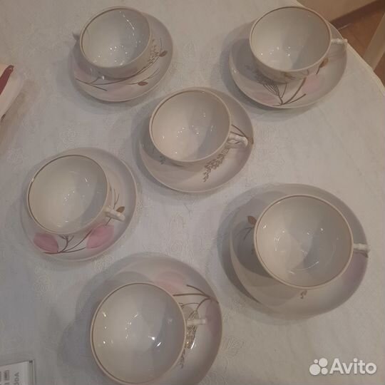 Чайные пары Дулево