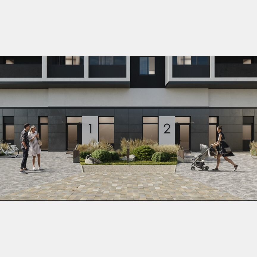 1-к. квартира, 30 м², 2/20 эт.
