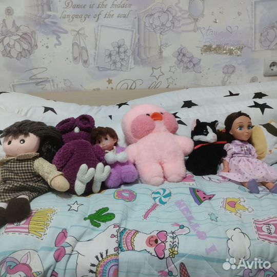 Куклы мягкие игрушки