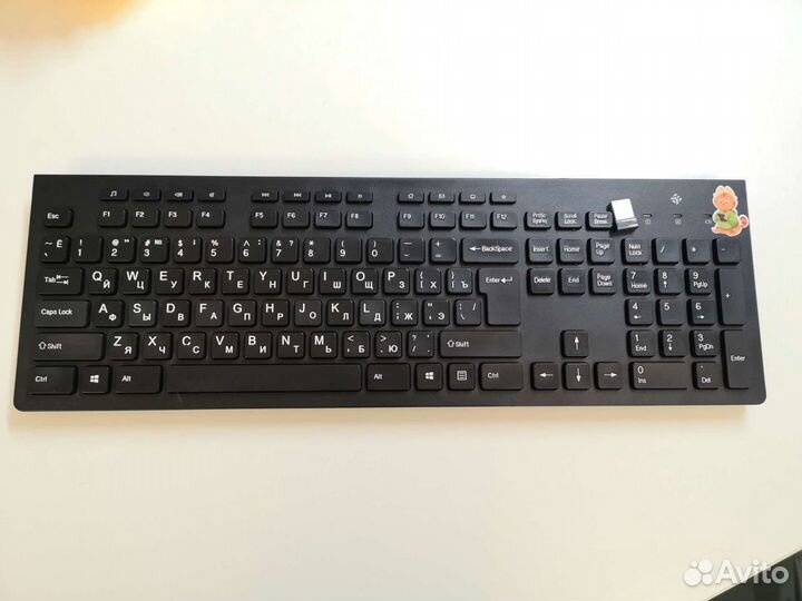 Клавиатура беспроводная dexp kw-3001bu