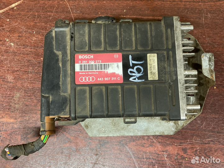 Блок управления двигателем ауди 80 б4