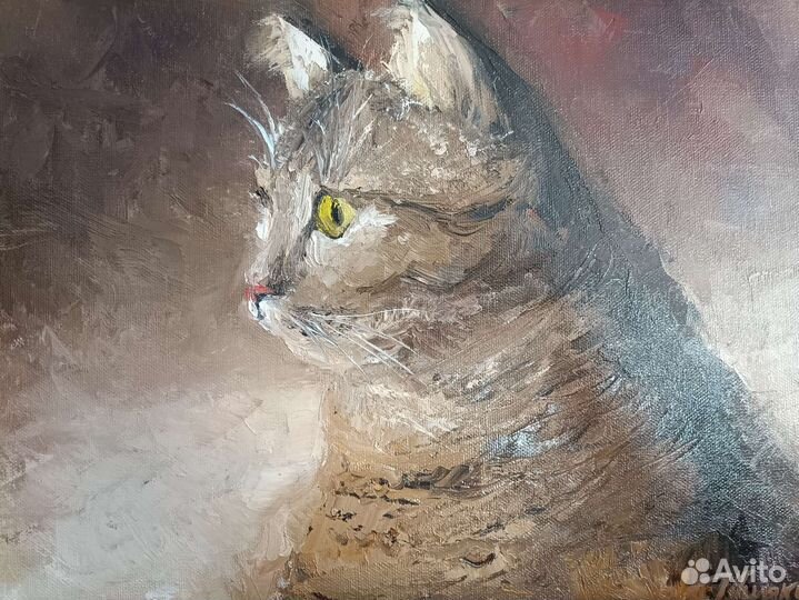 Картина для интерьера маслом на холсте 