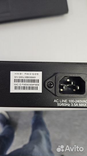 POE Коммутатор D-Link, DGS-1210-28P