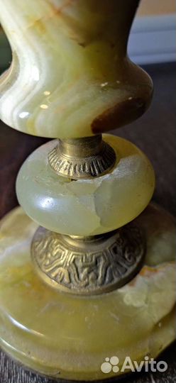 Канделябр 5 свечей оникс