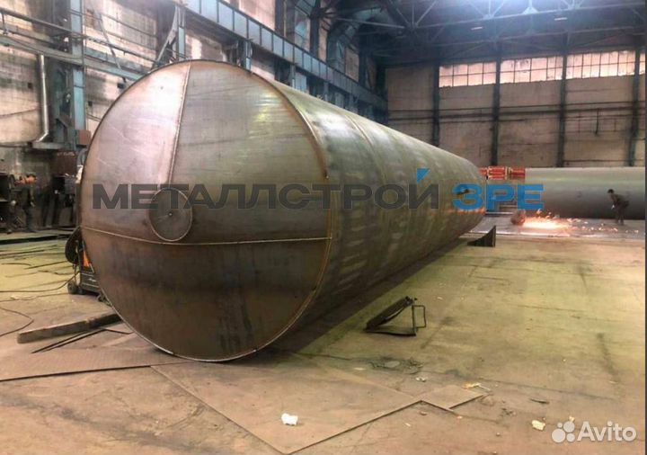 Резервуар горизонтальный стальной 150м3, арт. 470