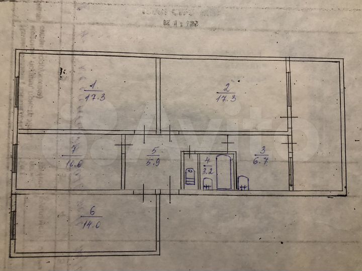 4-к. квартира, 74,4 м², 5/5 эт.