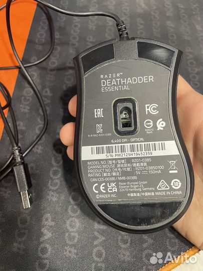 Игровая мышь razer deathadder essential