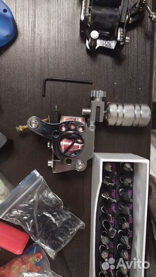 Машинки для тату + доп.инвентарь