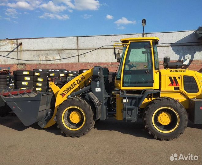 Фронтальный погрузчик Worker ZL30, 2023