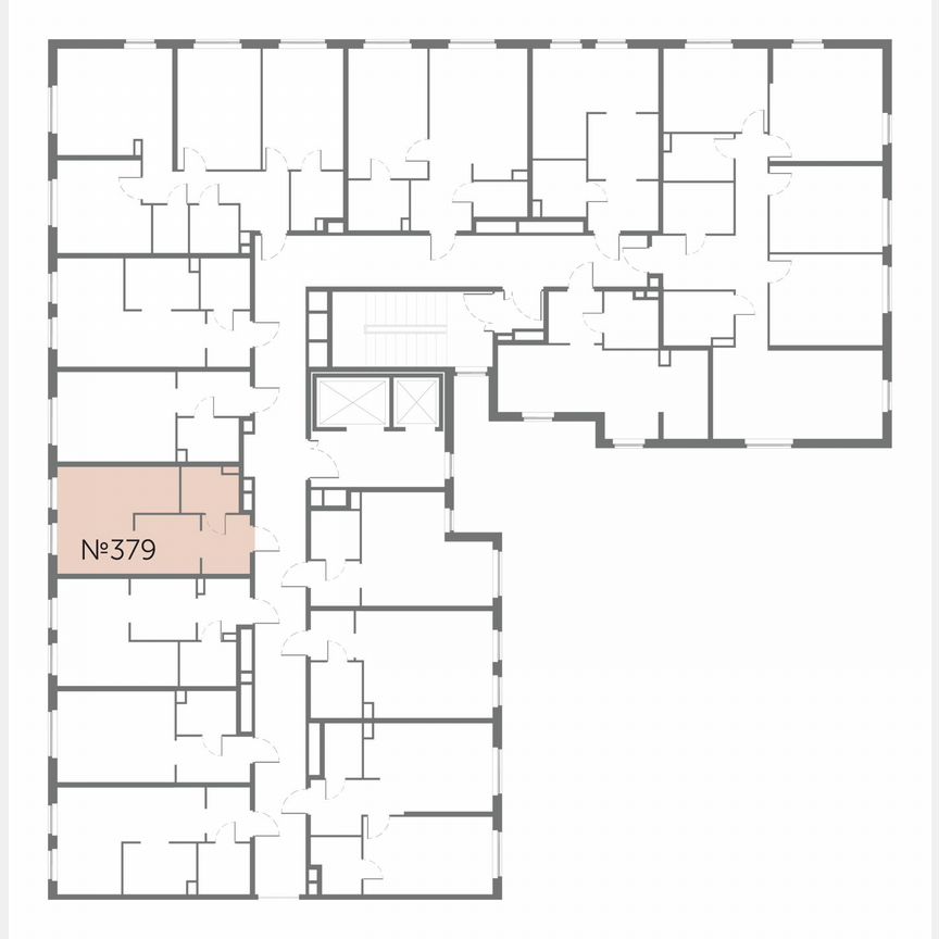 Апартаменты-студия, 26,9 м², 10/17 эт.