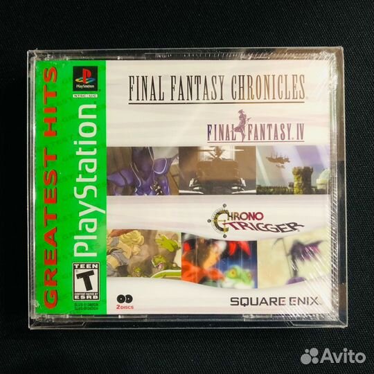 Игра PS1 лицензия Final Fantasy Chronicles