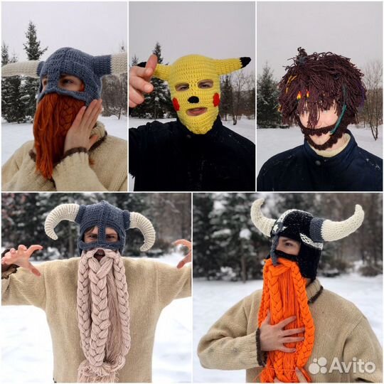 Шапка - маска