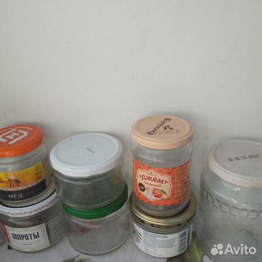 Банки стеклянные бу бесплатно
